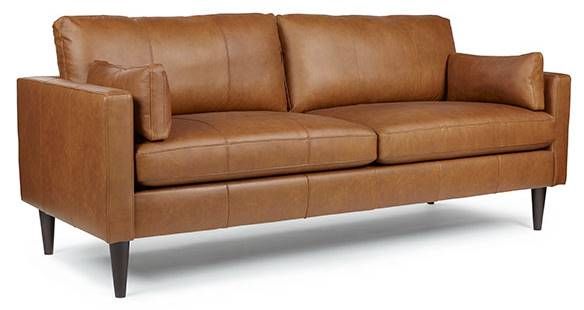 Best® Home Furnishings Trafton Leather Stationary Sofa