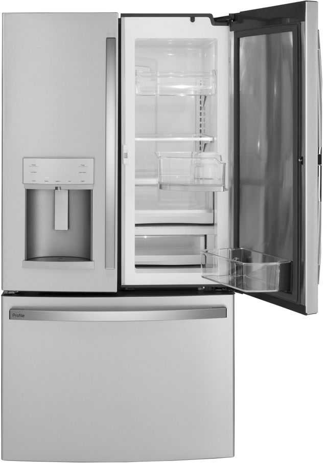 GE Profile™ 27.7 Cu. Ft. Fingerprint Resistant Stainless Steel French Door Refrigerator 3