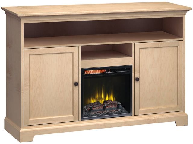 Howard Miller® Customizable 63" Extra Tall Fireplace TV Console with Dual Cabinets and Two Shelves