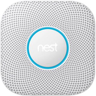Google Nest Pro Protect Wired 120V White Smoke Alarm