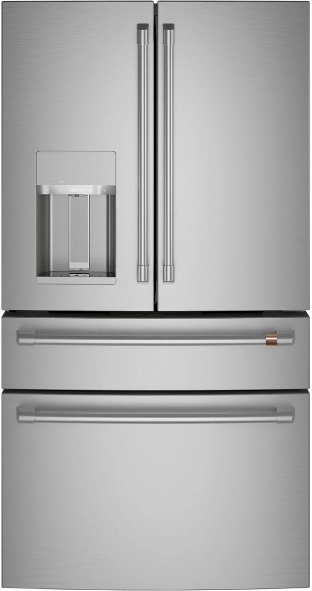 Réfrigérateur à portes françaises de 36 po à profondeur comptoir Café™ de 22.3 pi³ - Acier inoxydable