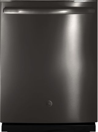 GE® 24" Built In Dishwasher-Black Stainless Steel