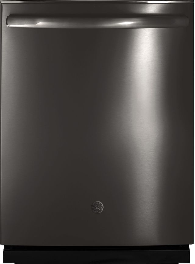 GE® 24" Built In Dishwasher-Black Stainless Steel-0