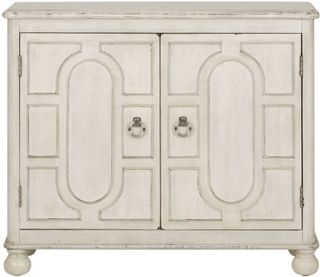 Liberty Furniture Kirkwood Antique White 2 Door Accent Cabinet