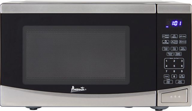 Avanti® 0.9 Cu. Ft. Stainless Steel Countertop Microwave 0
