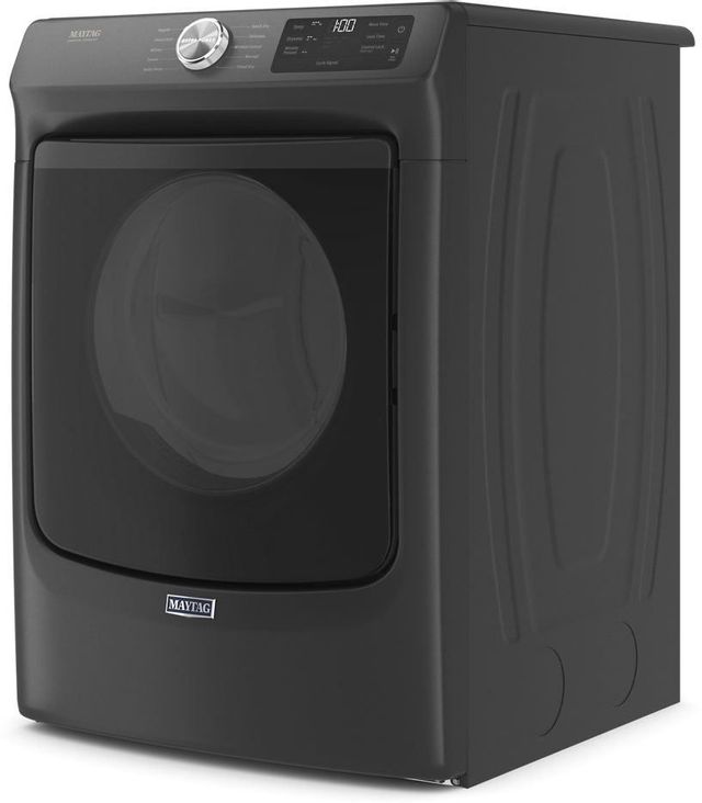 Maytag® 7.3 Cu. Ft. Volcano Black Front Load Electric Dryer  3