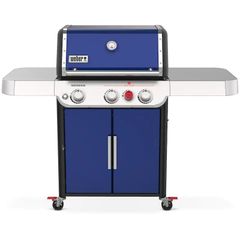 Weber GENESIS SP-E-325s Special Edition Propane Gas Grill with Sear Burner - Deep Ocean Blue 
