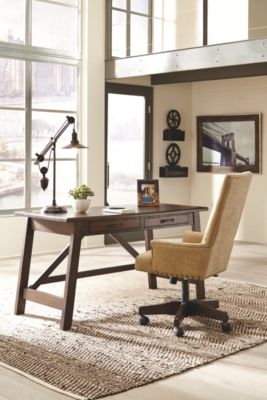 Signature Design by Ashley® Baldridge 2-Piece Rustic Brown Office Desk Set-3