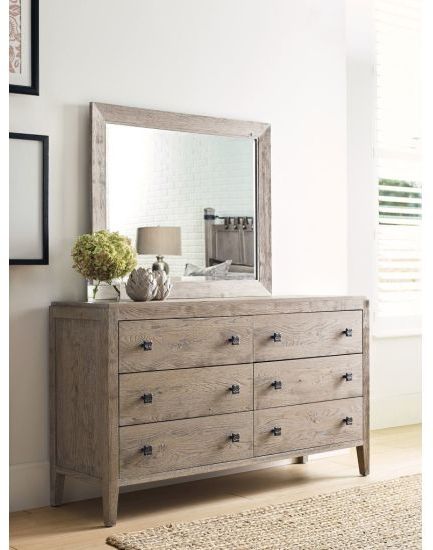 Kincaid Furniture Trails White Oak Whitner Mirror 1