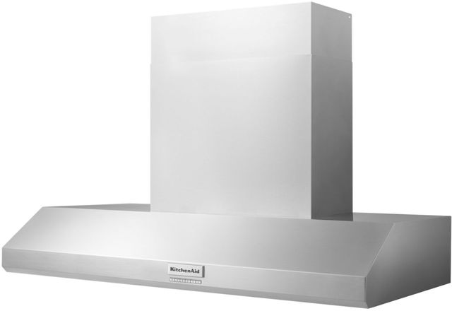 KitchenAid® 48'' Stainless Steel Commercial-Style Wall-Mount Canopy Range Hood 2