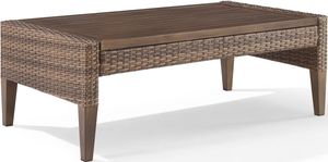 Crosley Furniture® Capella Brown Outdoor Coffee Table