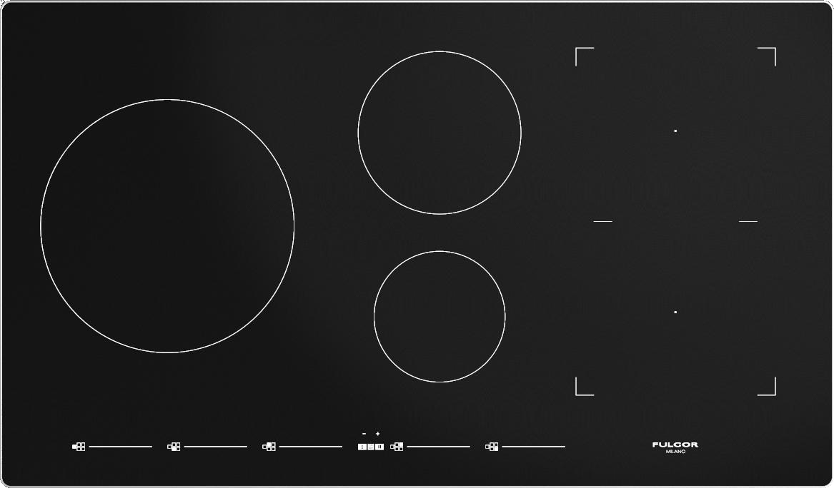 Fulgor Milano® 700 Series 36" Stainless Steel Induction Cooktop