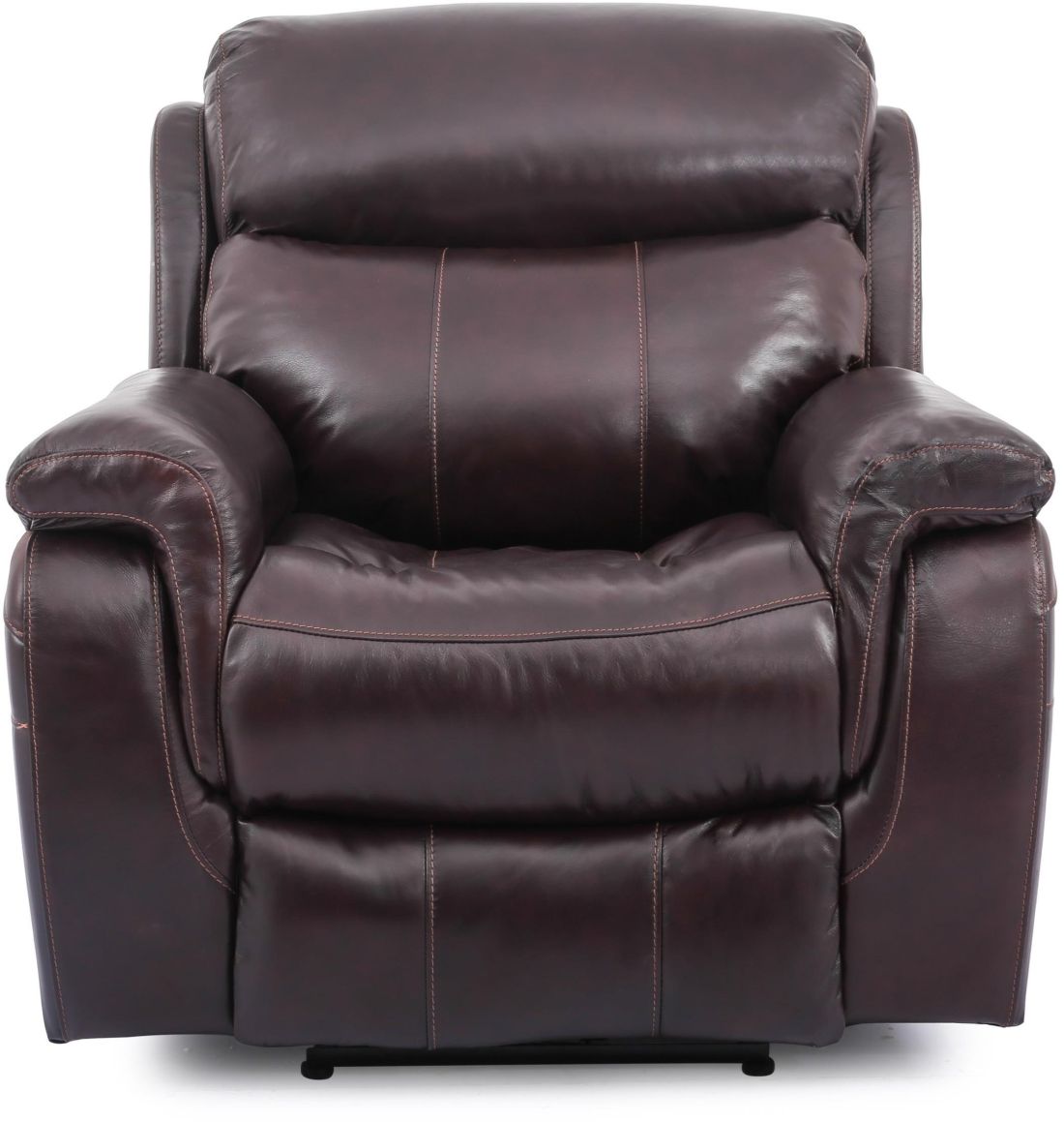 cheers leather power reclining chair