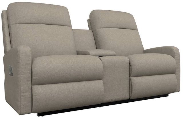 La-Z-Boy® Finley Power Wall Reclining Loveseat with Console, Headrest ...