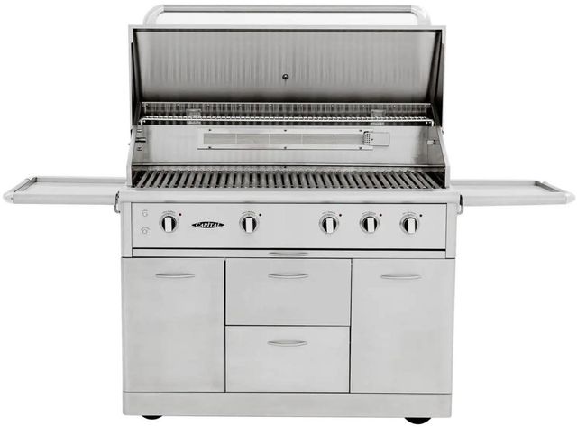 Capital Cooking Precision Series 48" Stainless Steel Free Standing Grill 0