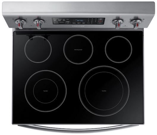Samsung 30" Stainless Steel Free Standing Electric Range 5