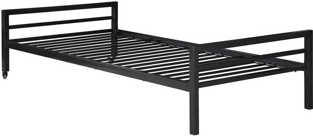 Coaster® Hadley 2-Piece Gunmetal Twin Loft Bed 2
