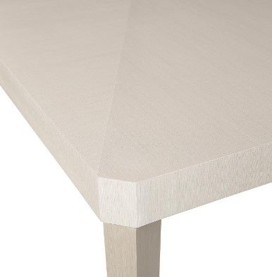 Bernhardt Axiom Linear Gray/Linear White Dining Table 5