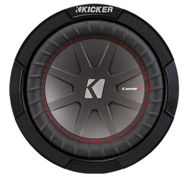 Kicker® CompR 8" 4-Ohm DVC Subwoofer