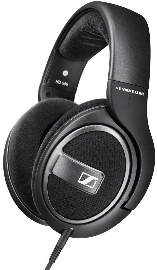 Sennheiser HD 559 Black Wired Over-Ear Headphones 1