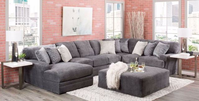 Jackson Furniture Mammoth 3-Piece Smoke Sectional Sofa Set 2