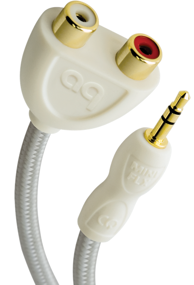 AudioQuest® FLX-Mini/RCA Adaptor Connector 0