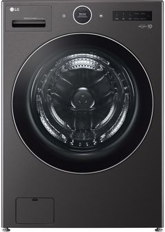 LG 5.0 Cu. Ft. Black Steel Washer Dryer Combo