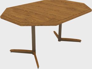Douglas™ Casual Dining™ Clipped Corner Dining Table 