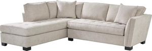 Calvin Heights Mushroom 2 Piece LAF Chaise Sectional