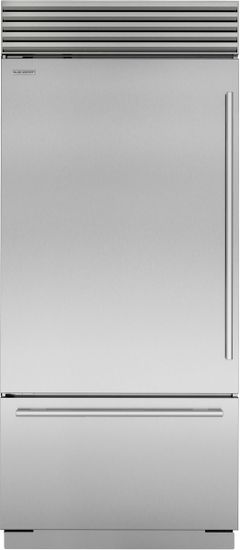 Sub-Zero® Classic Series 20.7 Cu. Ft. Stainless Steel Built In Bottom Freezer Refrigerator