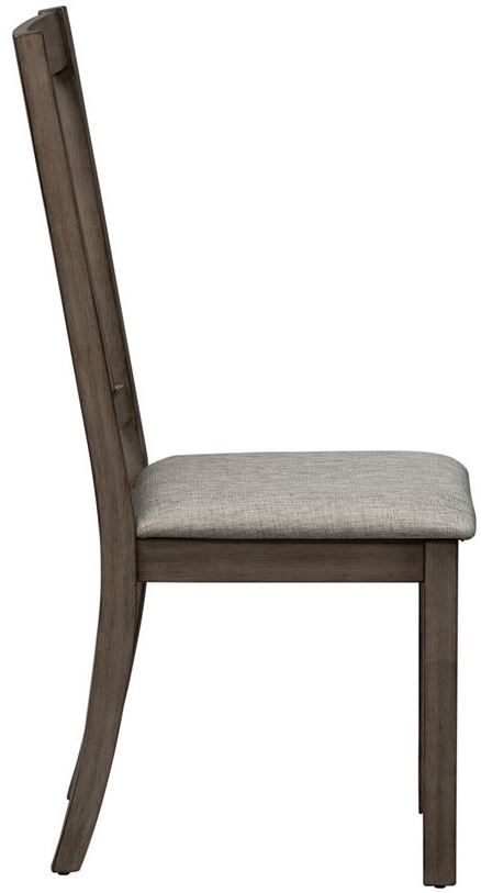 Liberty Furniture Tanners Creek Greystone Slat Back Side Chair 1