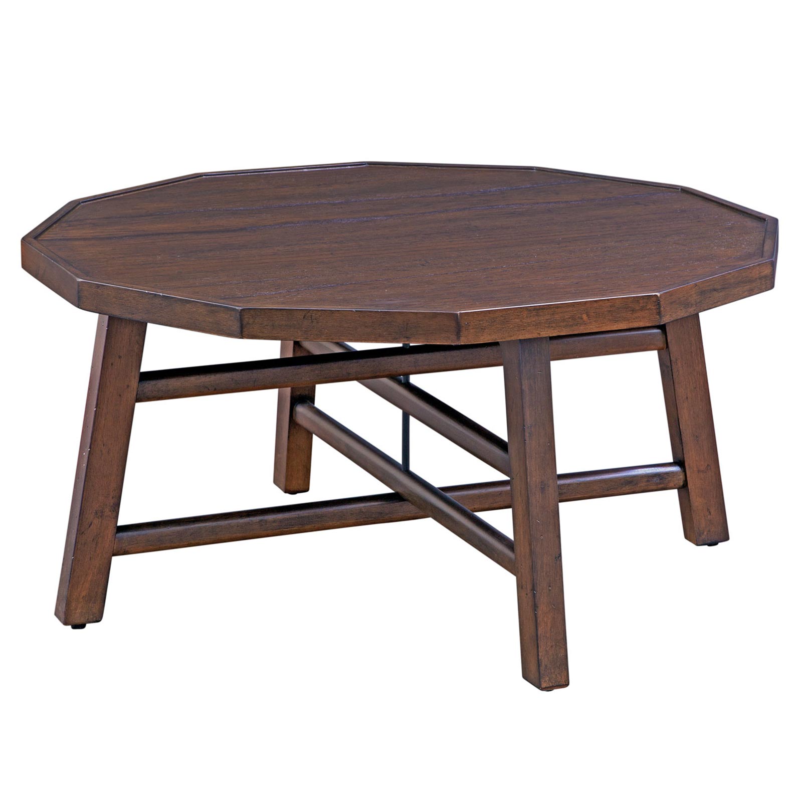 Steve Silver Co. Paisley Brown Round Cocktail Table