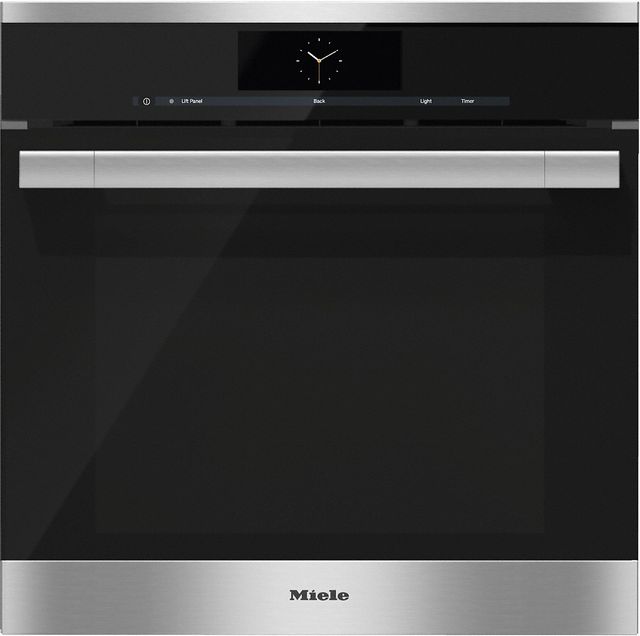 Miele ContourLine Series 24" Combi-Steam Oven-Clean Touch Steel-1