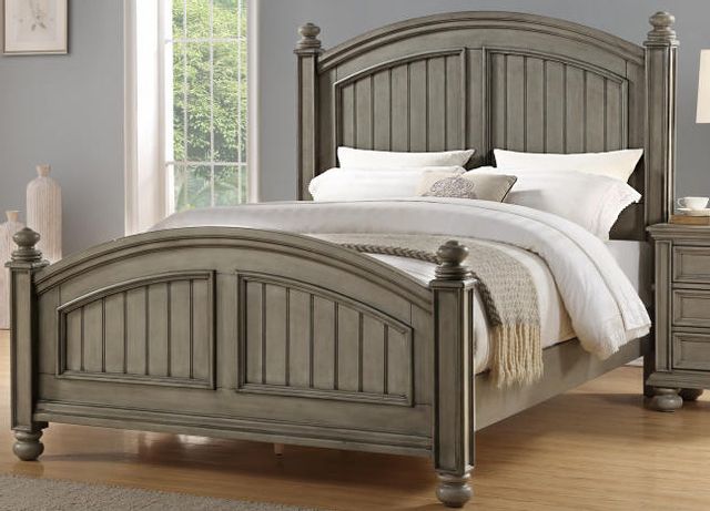 Winners Only® Farmhouse Bay Gray King Bed