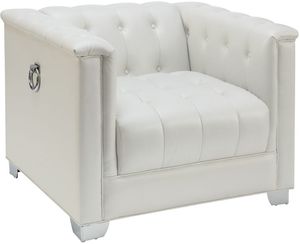 Coaster® Chaviano Pearl White Accent Chair