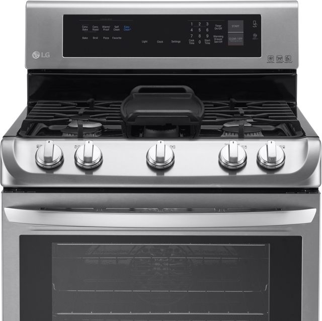 LG 29.88" Stainless Steel Free Standing Gas Oven Range 5