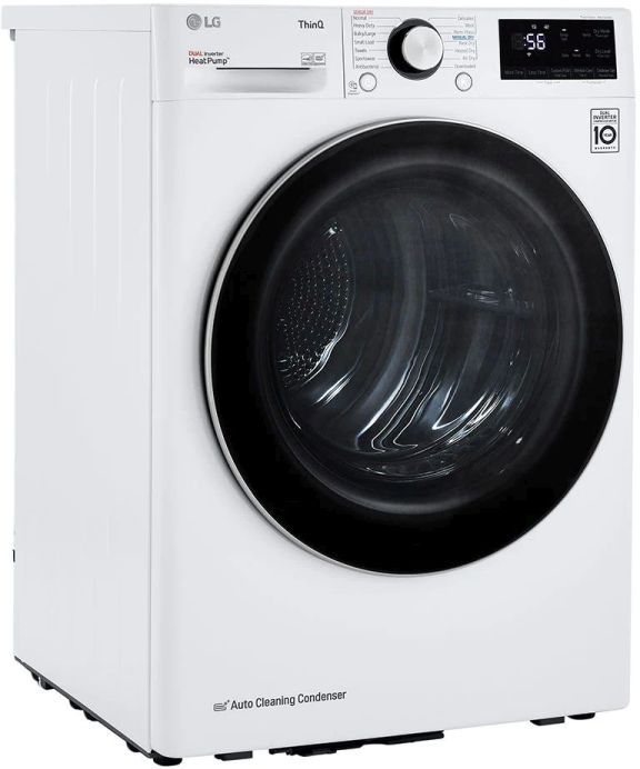 LG 4.2 Cu. Ft. White Front Load Electric Dryer 2