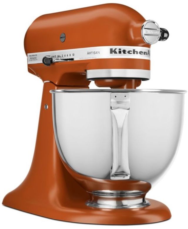 KitchenAid® Artisan® Series 5 Quart Scorched Orange Stand Mixer 1