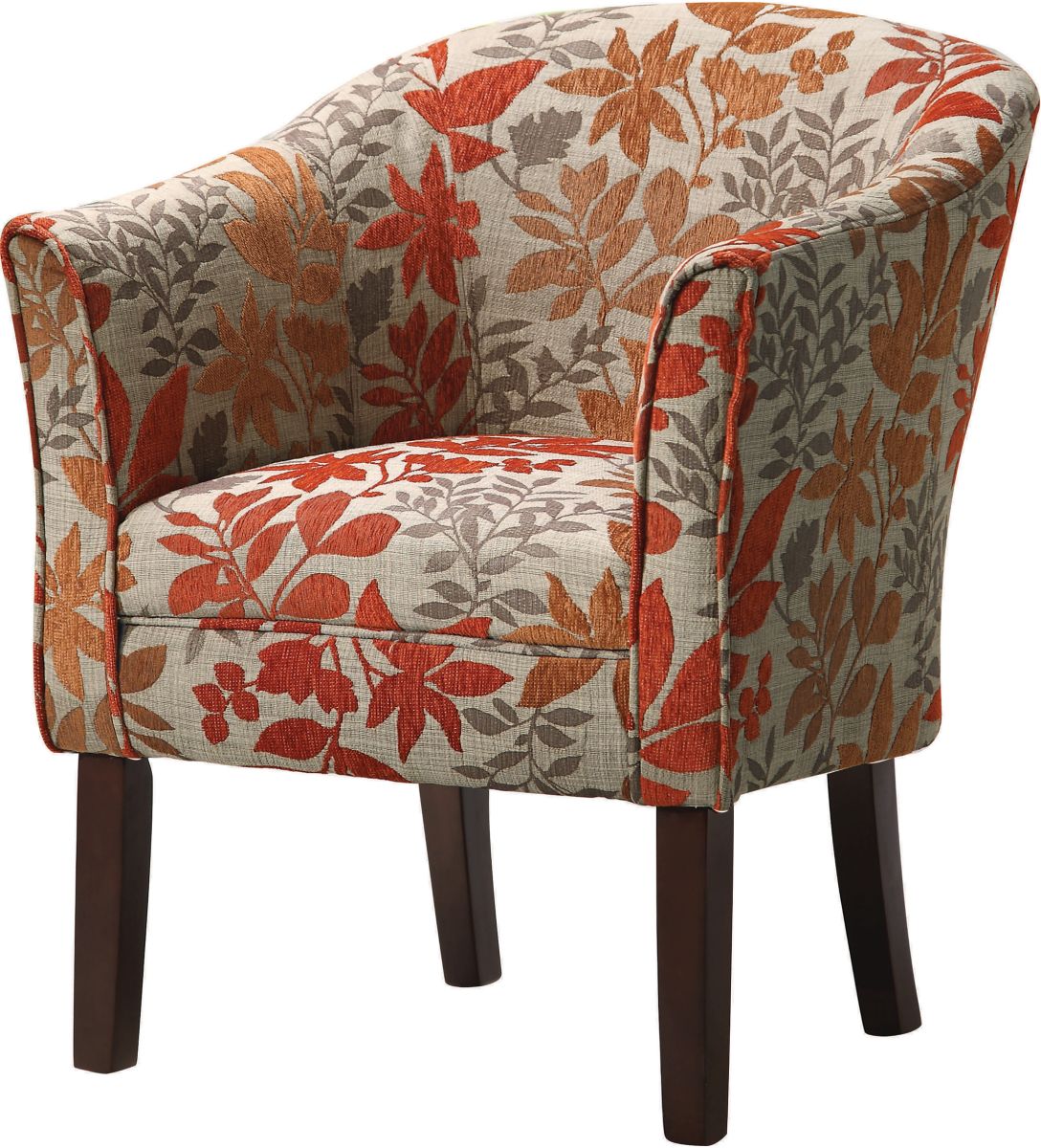 Coaster® Multi-Color Barrel Back Upholstered Accent Chair