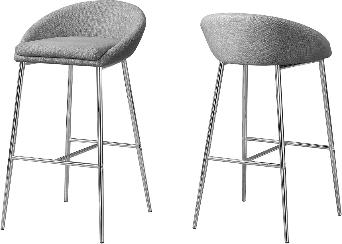 Contemporary bar stools discount grey