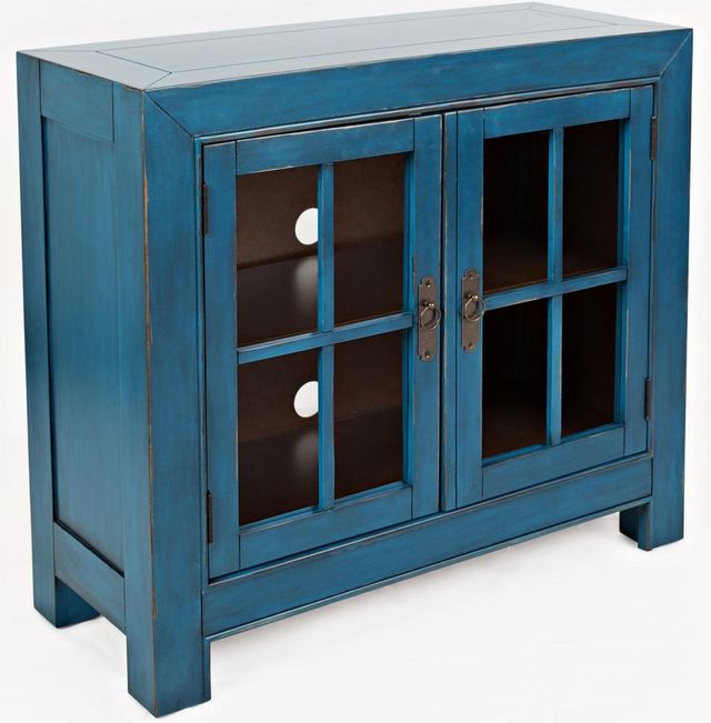 Jofran Inc. Aquitaine blue Accent Cabinet-0