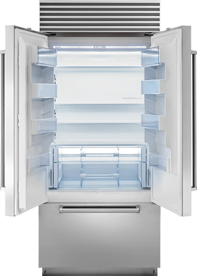 Sub-Zero® 21.0 Cu. Ft. Built In French Door Refrigerator-1