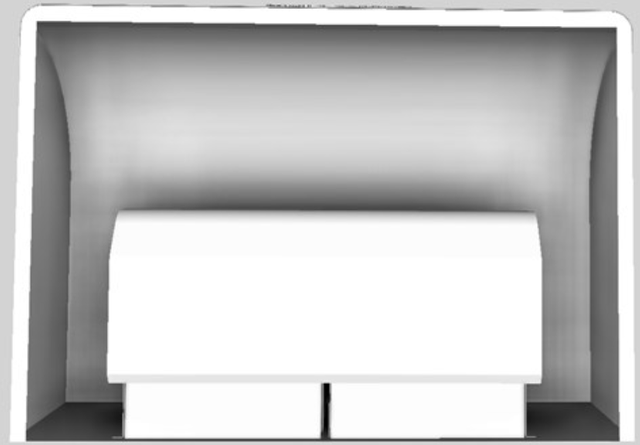 Vent-A-Hood® 30" White Retro Style Under Cabinet Range Hood-3