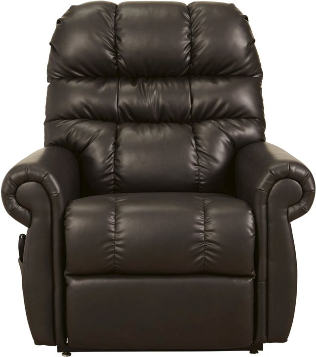 Signature Design by Ashley® Mopton Chocolate Power Lift Recliner 18