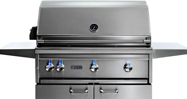 Lynx® Professional 36" Stainless Steel Freestanding Grill 4