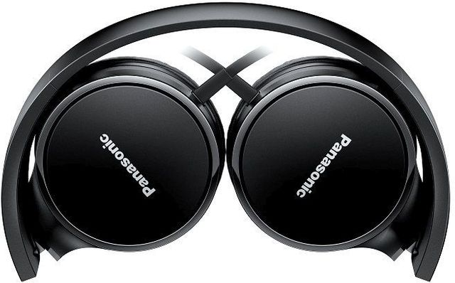 Panasonic® Lightweight Black On-Ear Headphones 2