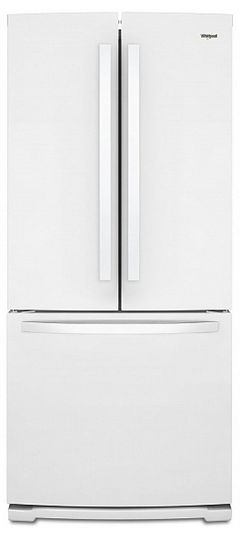 Whirlpool® 19.7 Cu. Ft. White French Door Refrigerator