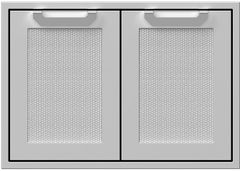 Hestan Professional 30" Stainless Steel Outdoor Double Storage Door