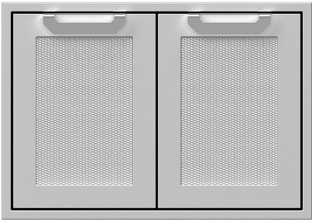 Hestan Professional 30" Outdoor Double Storage Door-Stainless Steel-0