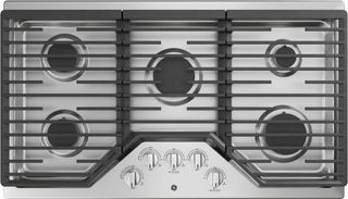 GE® 36" Stainless Steel Built-In Gas Cooktop